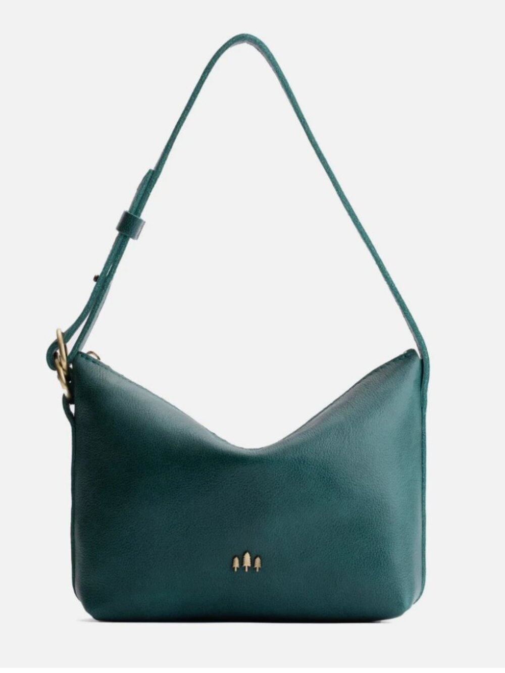 Portland Leather Slouchy Bag - Small - Seaglass